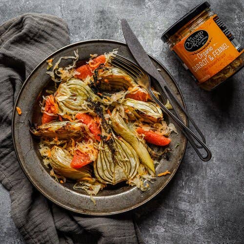 The Cultured Food Company - Venta al por mayor Relish - Chucrut orgánico de zanahoria y hinojo 1 kg1