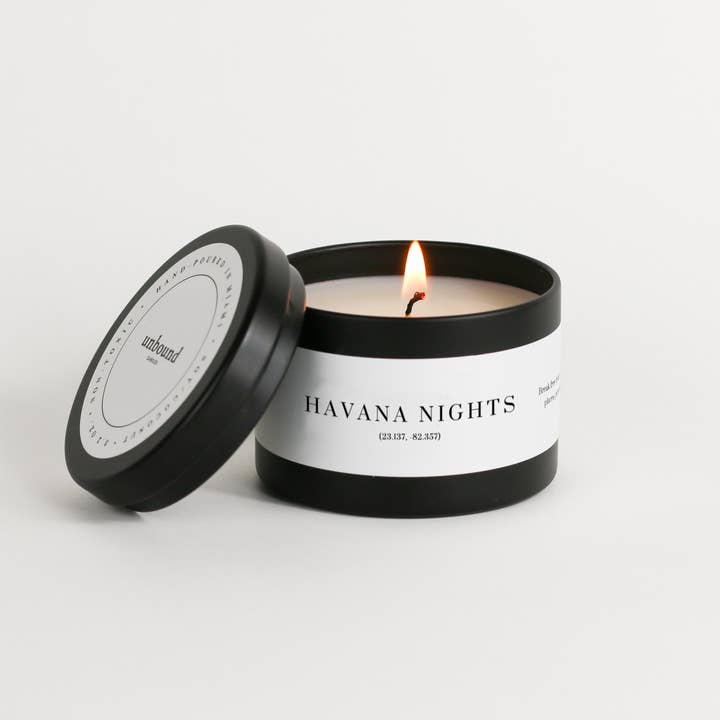 Havana Nights - Coconut Soy Destination Candle - 3.2oz for wholesale by Unbound Candles