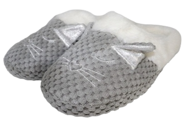 MB SMERWICK SA - Vente Chaussons – femme - Chaussons d’intérieur pour femmes motif chat en fourrure - 2 couleurs - tailles 36 à 41 - MB SMERWICK SA2