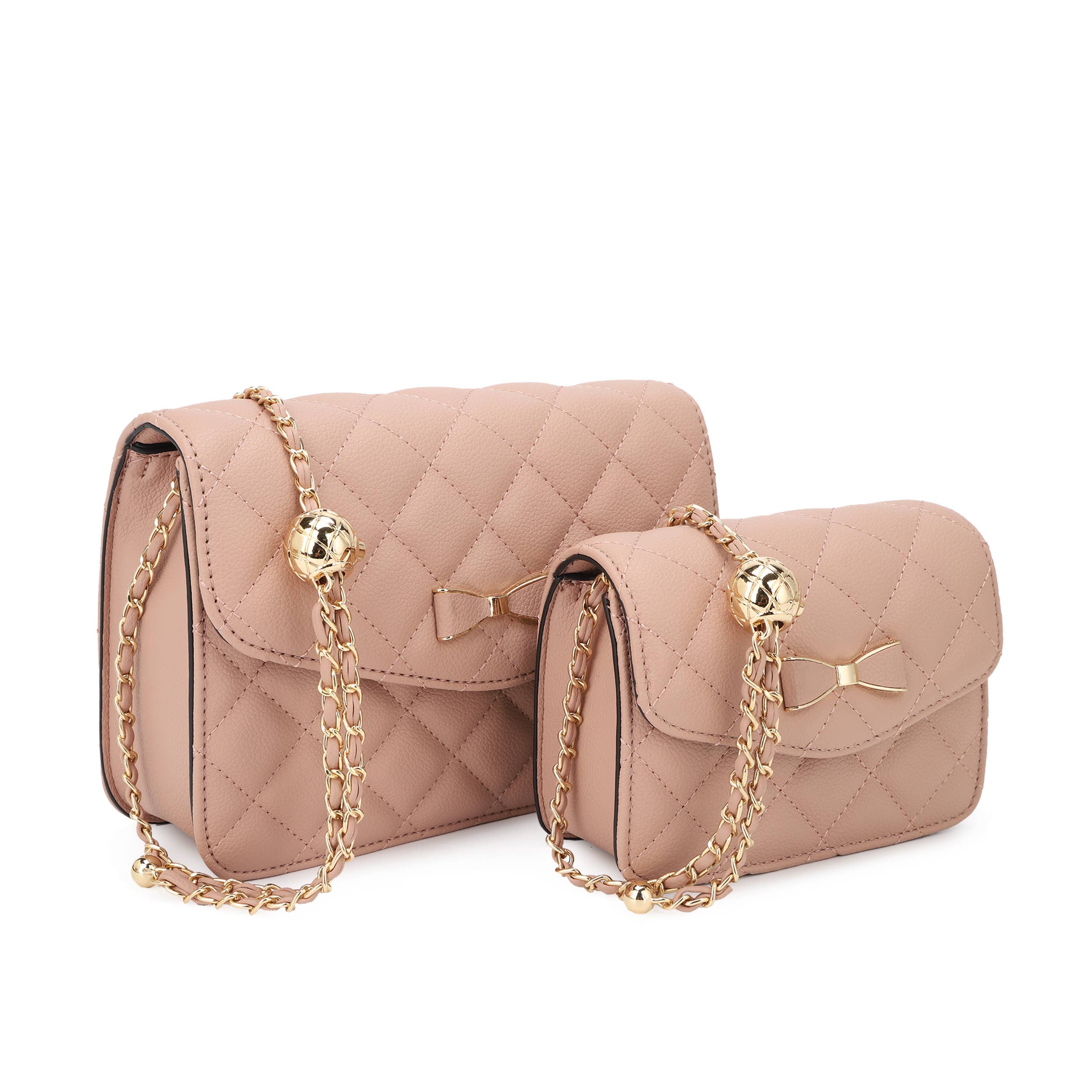 KAYLA+AVA – bolsa tiracolo - Mulher por atacado – Bolsa de tiracolo Anabel 2 em 1 com corrente de bola dourada ajustável10