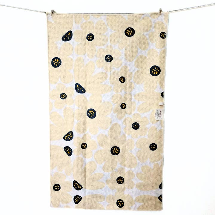 Buzzee - Wholesale Tea Towel - Spin - Dual Sided Hand Towel- Microfiber Kitchen Towel3