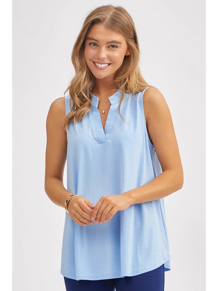 Dear Scarlett - Wholesale Tank Top - Women's - Solid Lizzy A-Line Tank Top