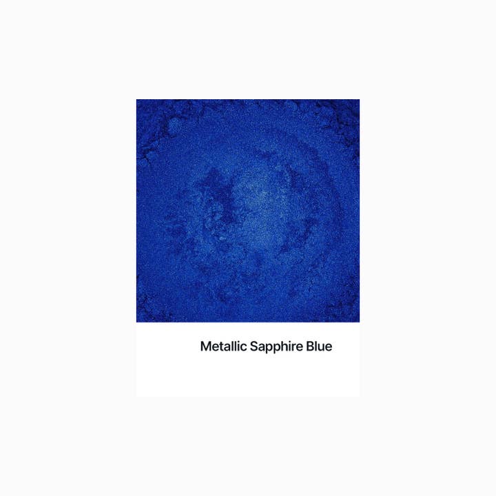 Metallic Sapphire Blue Powder Pigment Mica Dye for wholesale on Faire1