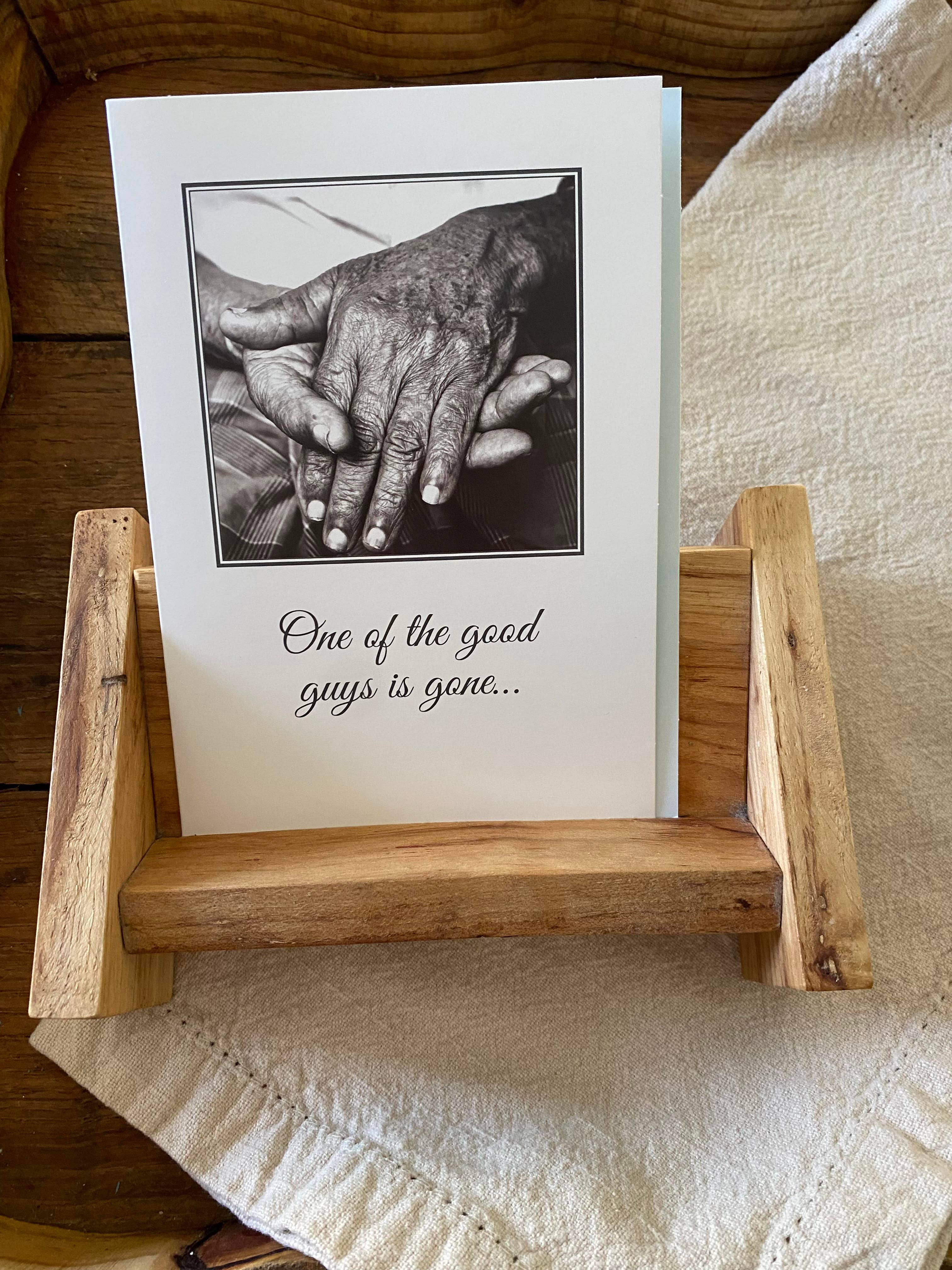 Gracefully Yours - Wholesale Sympathy Card - Sympathy Cards - "Hands" (4 designs - 12 pack)2