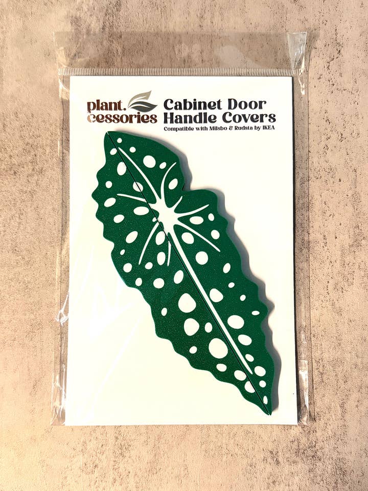 Begonia Maculata Cabinet Handle Cover for wholesale by plant.cessories