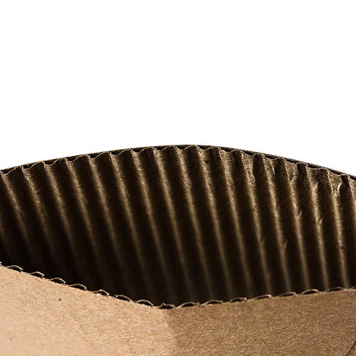 EcoQuality - Wholesale Drink huggers & koozies - Disposable Kraft Hot Cup Sleeves Paper Cup Jackets - Corruga3
