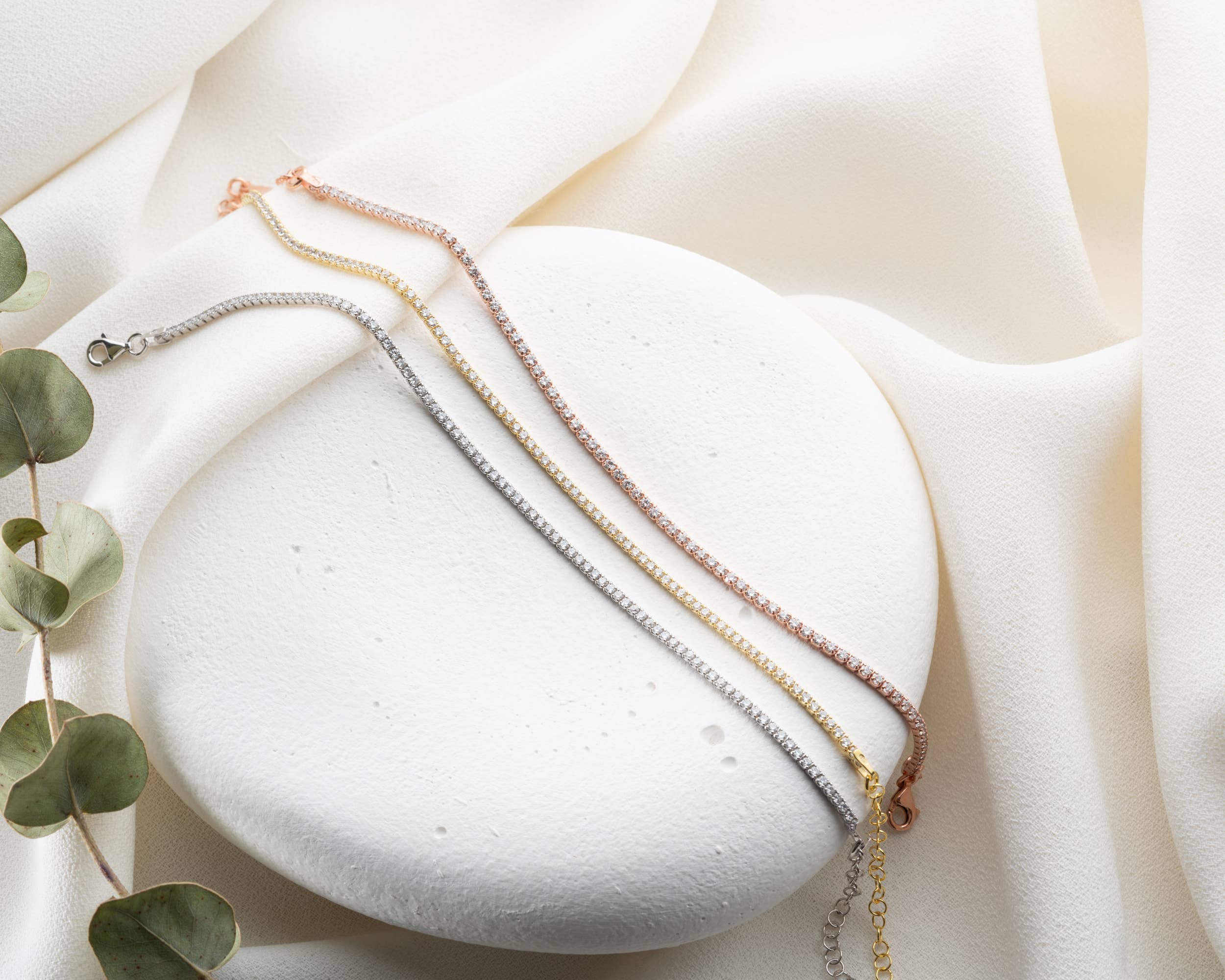 JoyPersonalized - Wholesale Tennis Bracelet - Dainty Tennis Bracelet, Diamond Cubic Zirconia Bracelet 9