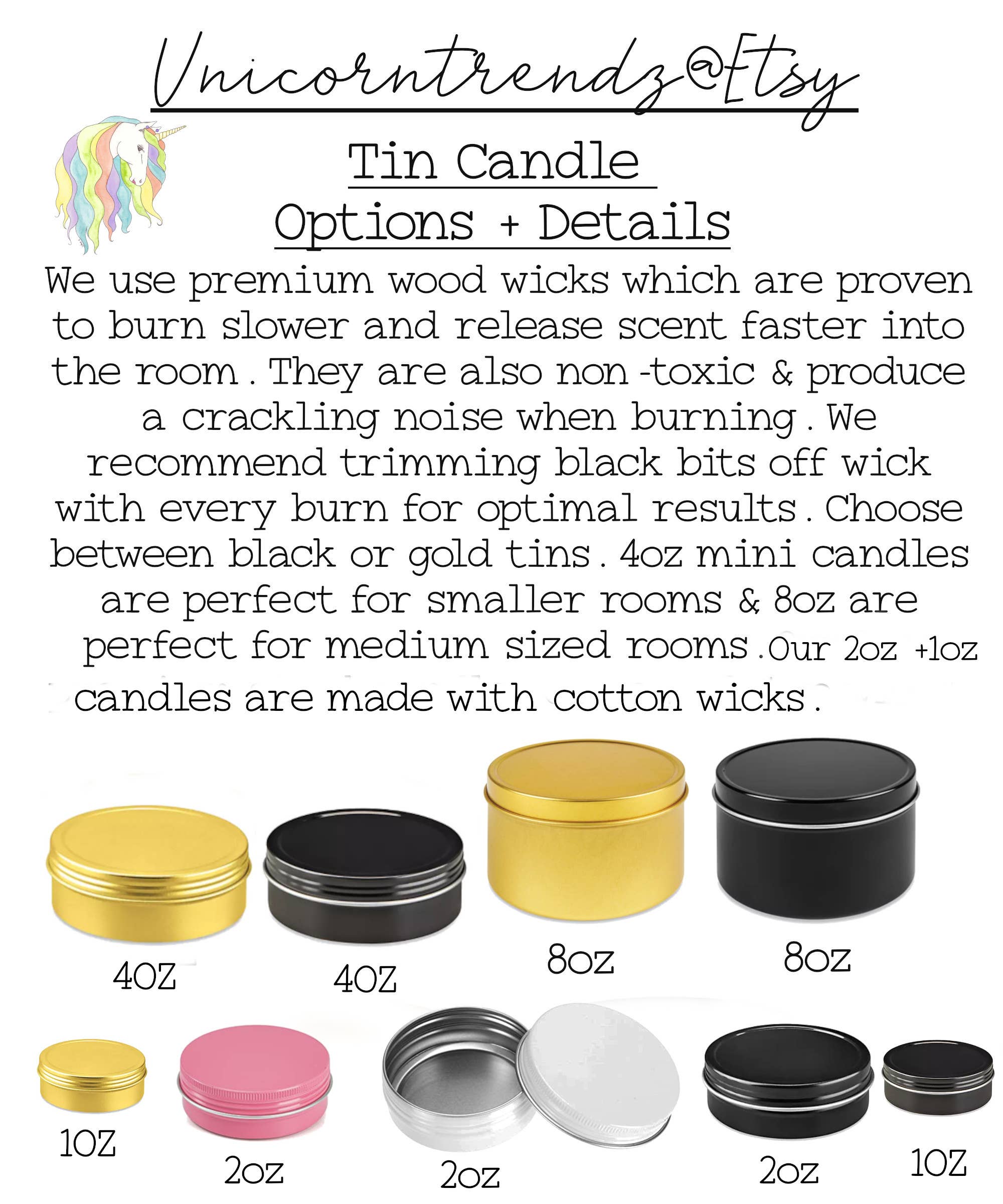 Unicorntrendz - Wholesale Travel Candles - Funny Candles, Soy Candles, Cute Gifts, Hair Salon Gifts1