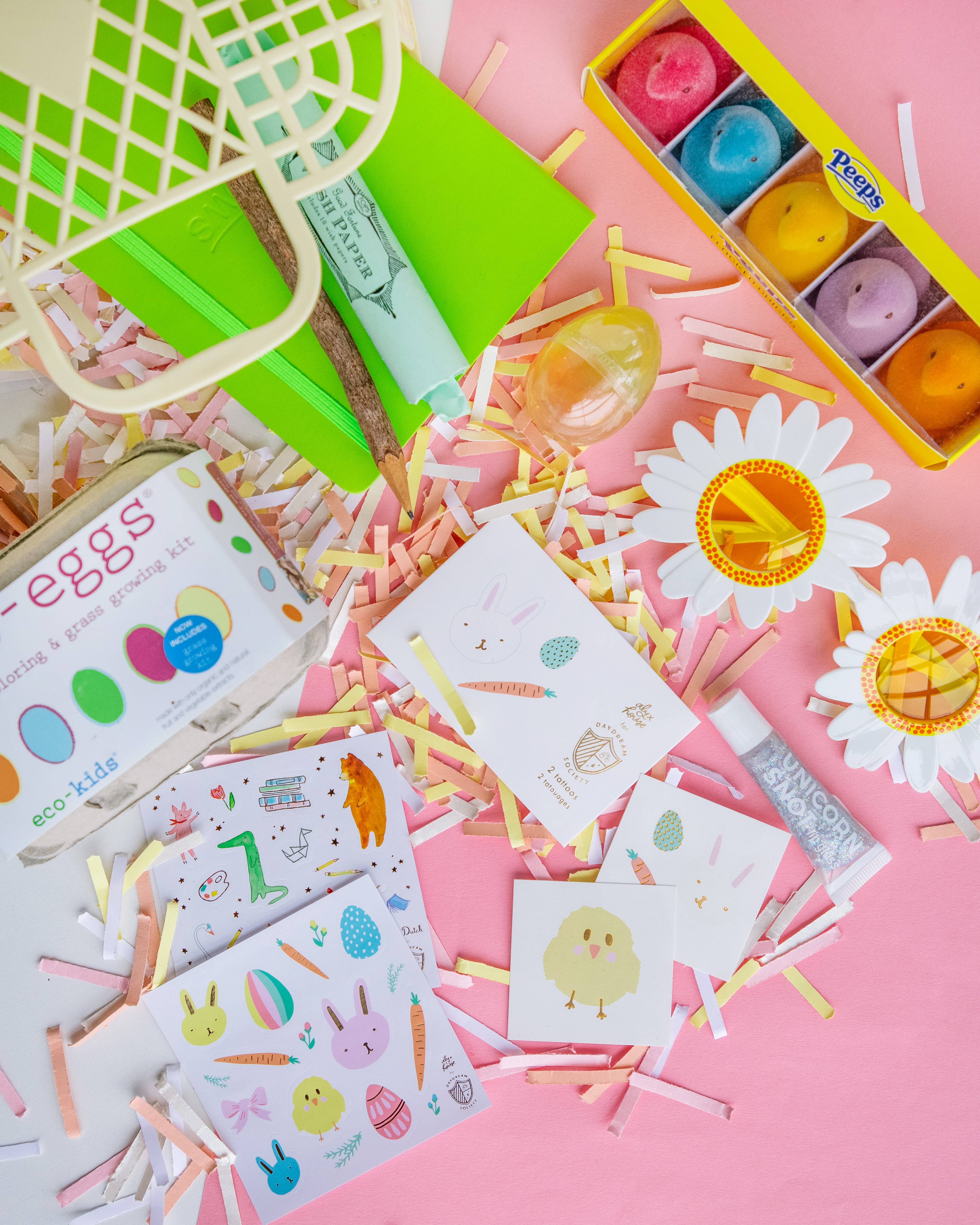 Jollity & Co. + Daydream Society - Vendita all'ingrosso Tatuaggio temporaneo - Bambini - Tatuaggi Temporanei Divertimento Pasqua - 2 Pk.1