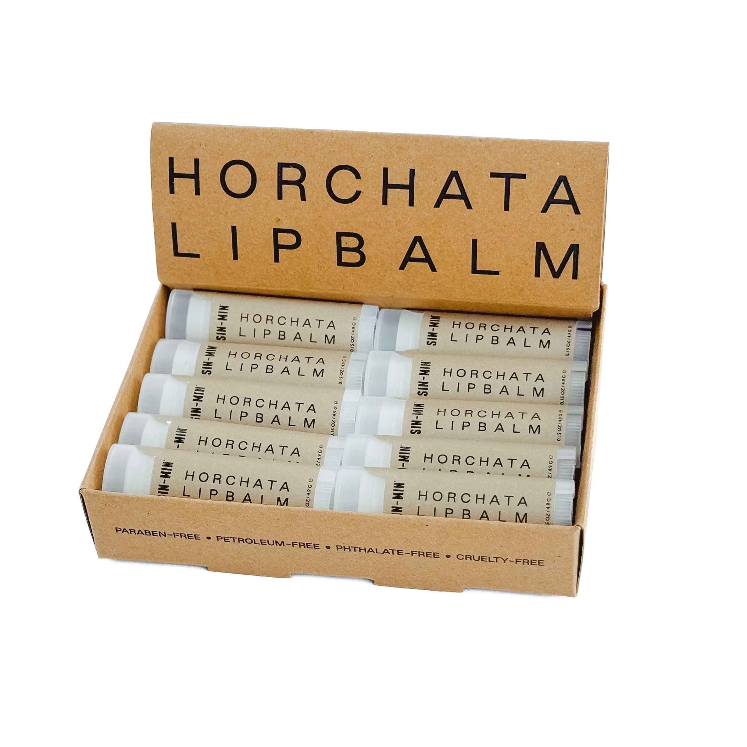 SIN-MIN - Wholesale Lip Balm - Horchata Lip Balm (Sweet Cinnamon & Vanilla)2