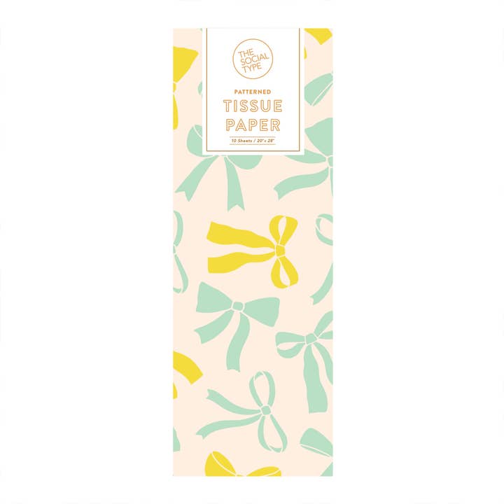 Coquette Minzband-Seidenpapier für den Großhandel von The Social Type