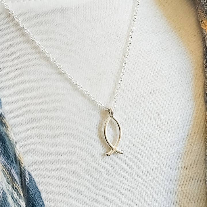 Piccadilly Pendants - Wholesale Pendant/Charm Necklace - Fish Necklace, Christian Necklace