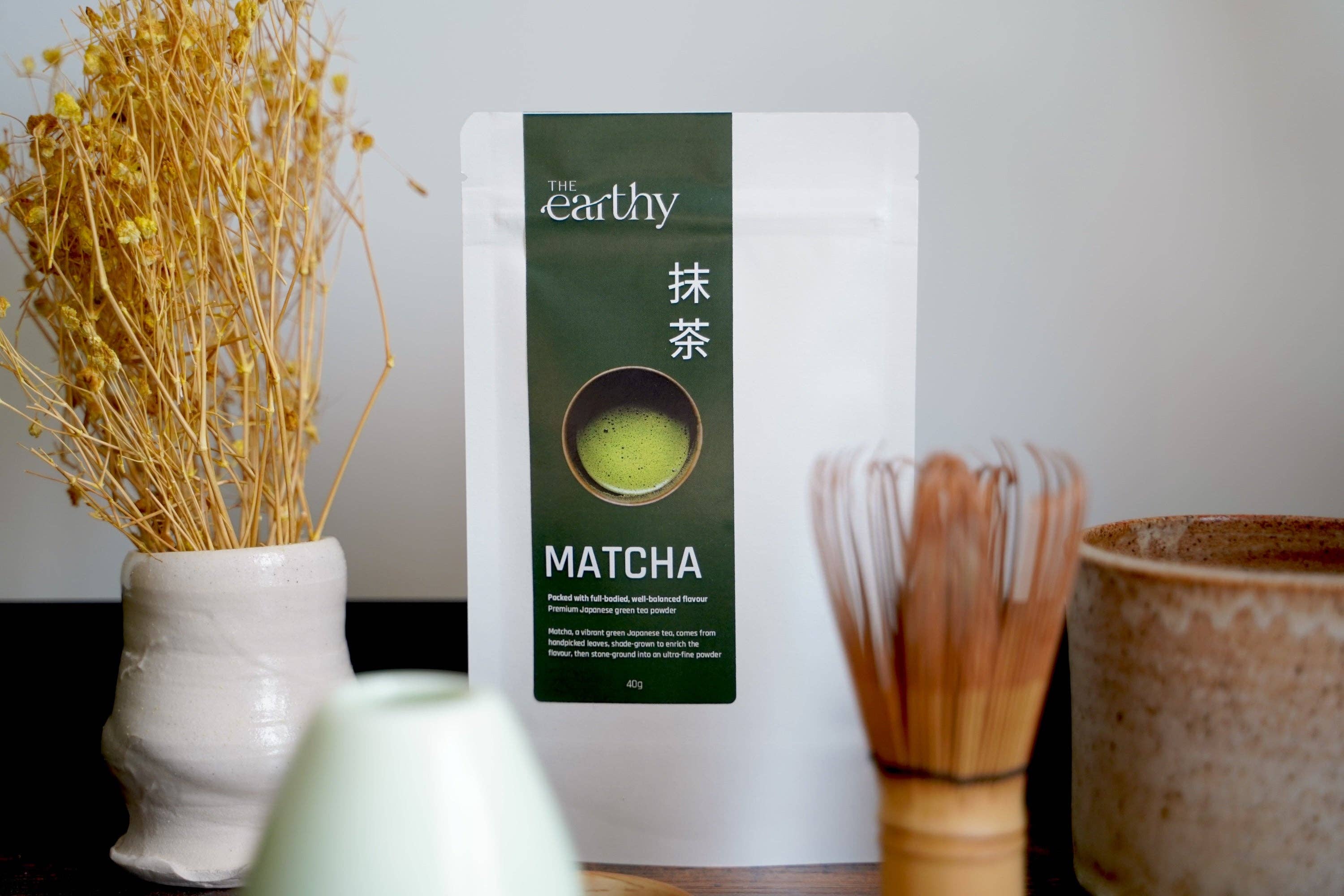 The Earthy – wholesale Health/detox tea – Matcha Powder 40g2