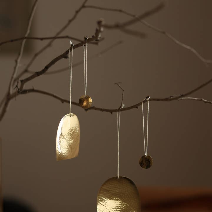 Fleck - Wholesale Ornament - Hammered Brass Ornaments