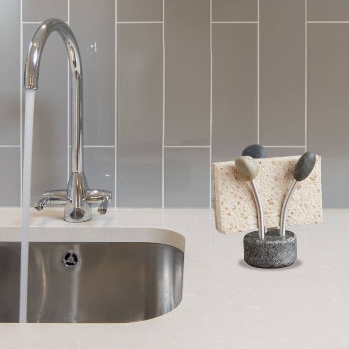 Sea Stones - Wholesale Sponge Holder - Sea Stone Splash - Granite Sponge Holder