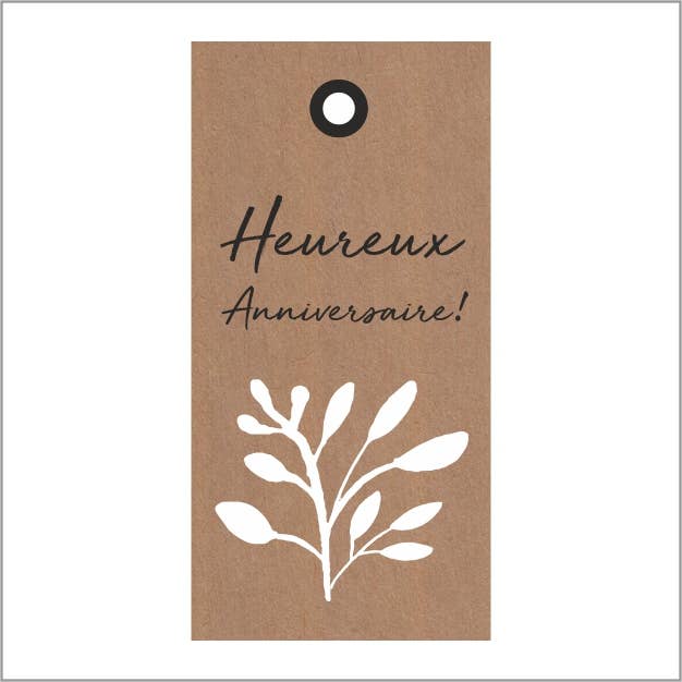 Gift cards — 20 pieces — Anniversaire for wholesale by Mini Art Products