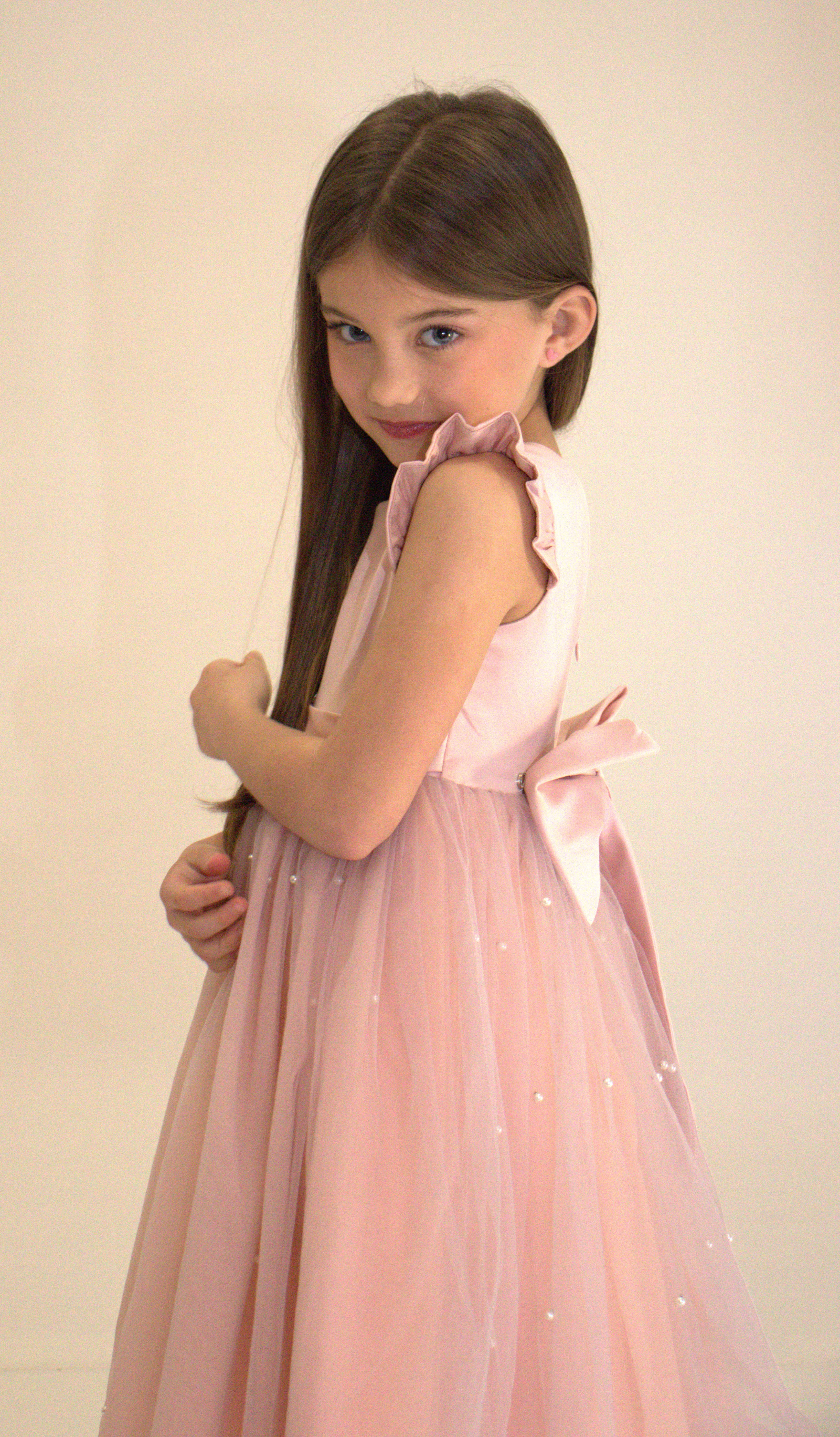 Yuko B - Wholesale Dress - Kids - ALICE Girl's Dress - Pink9