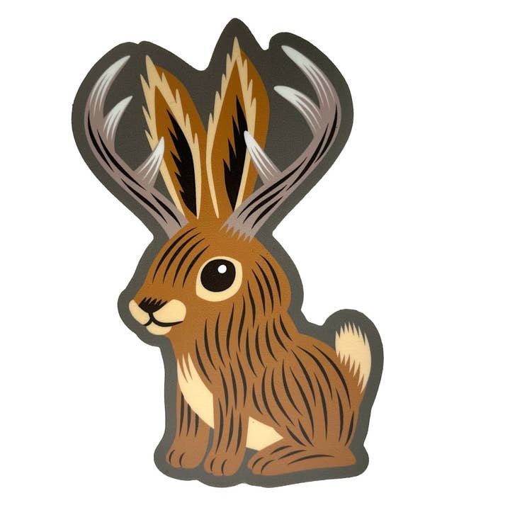 Monsterologist - Wholesale Sticker - Jackalope Cute sticker