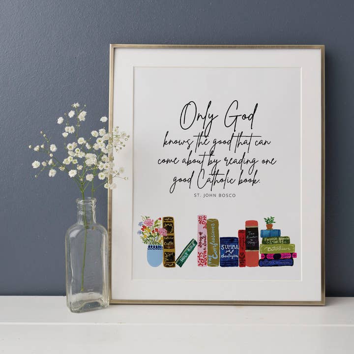 (1009AP) St. John Bosco - Un bon livre catholique pour la vente par Catholic Handmade