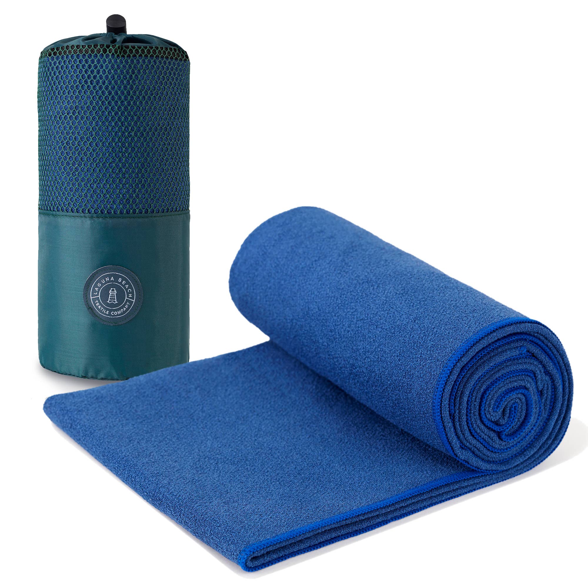 Laguna Beach Textile Company, LLC - Wholesale Yoga Mat - Yoga Mat Towel - Sapphire Blue 0