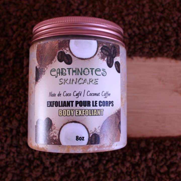 Coffee Coconut Body Exfoliant voor wholesale door Earthnotes Skincare