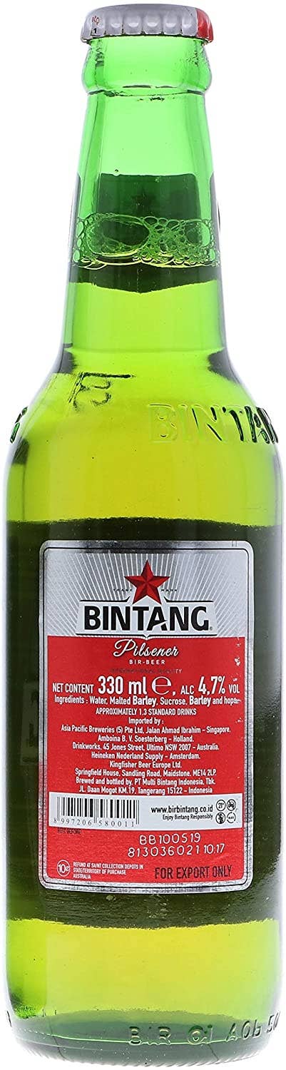 Haus der Biere Berlin - Wholesale Beer - Bintang 0.3L - The Pilsner from Indonesia with 4.7% Vol.3