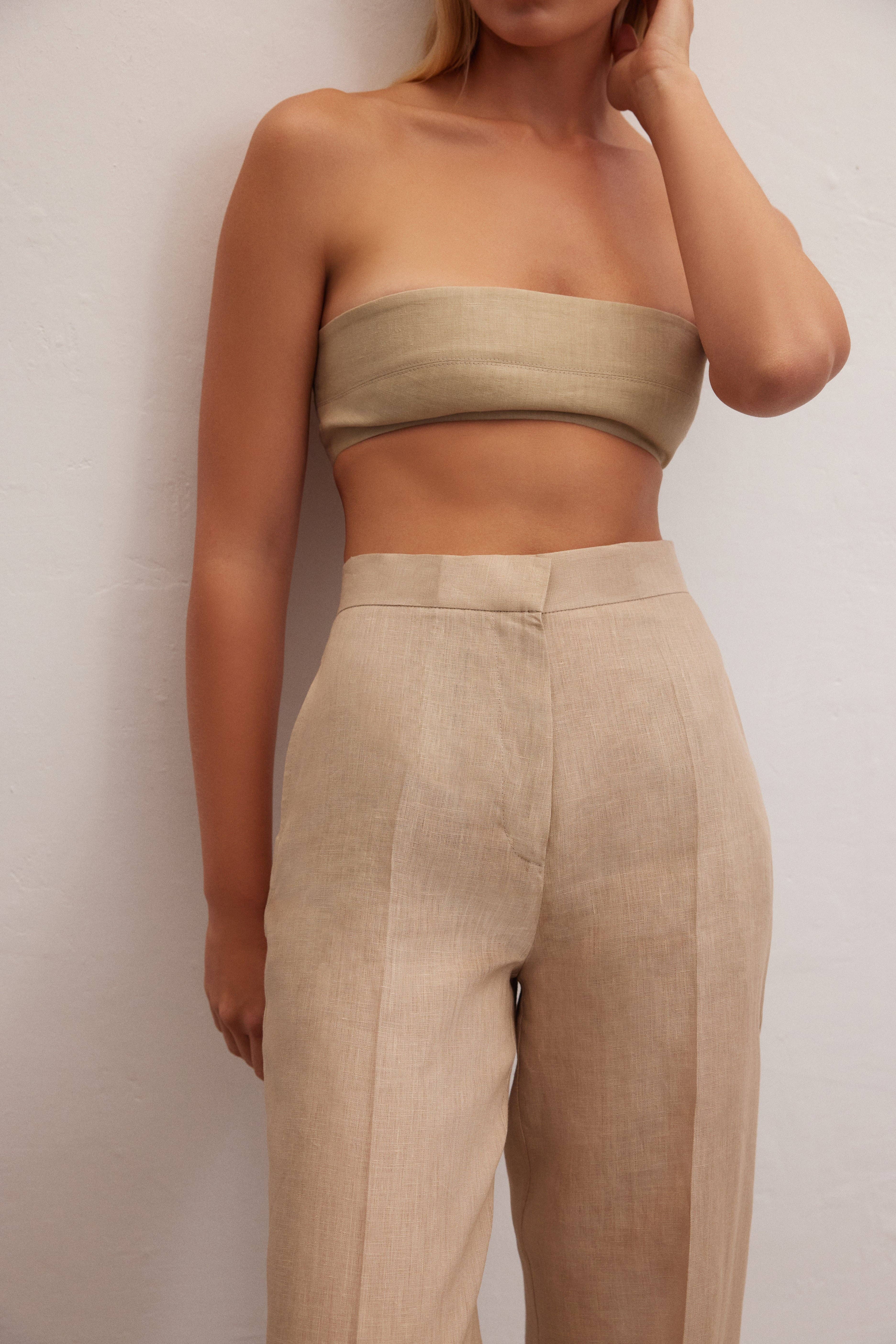 Le Cle – wholesale Pants – Women's – Nyx Pants | High-Waisted Linen Trousers15
