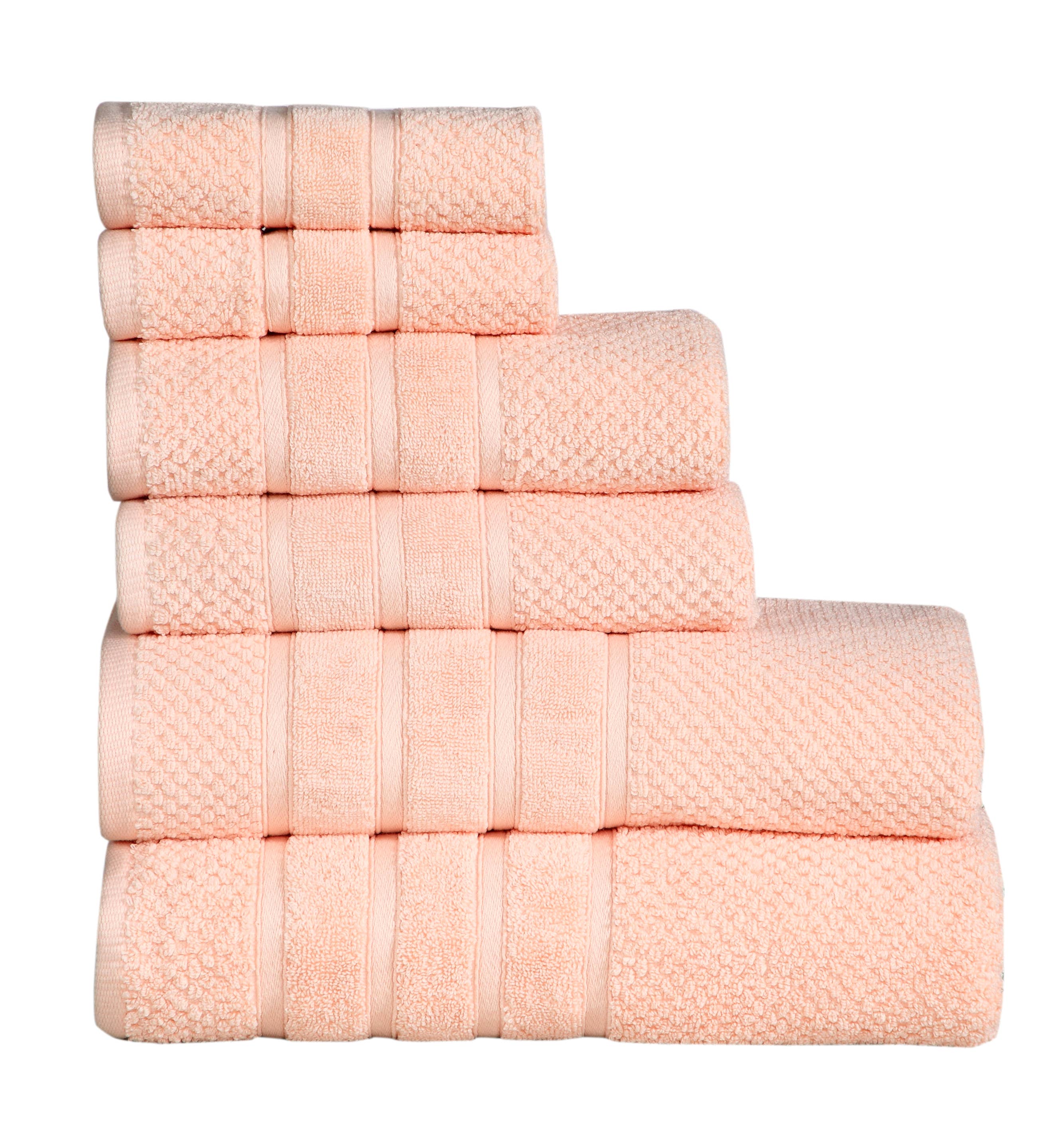 Feather & Stitch New York - Wholesale Towel Set - 100% Cotton 6-Piece 625 GSM Ultra soft Bath Towel Set3