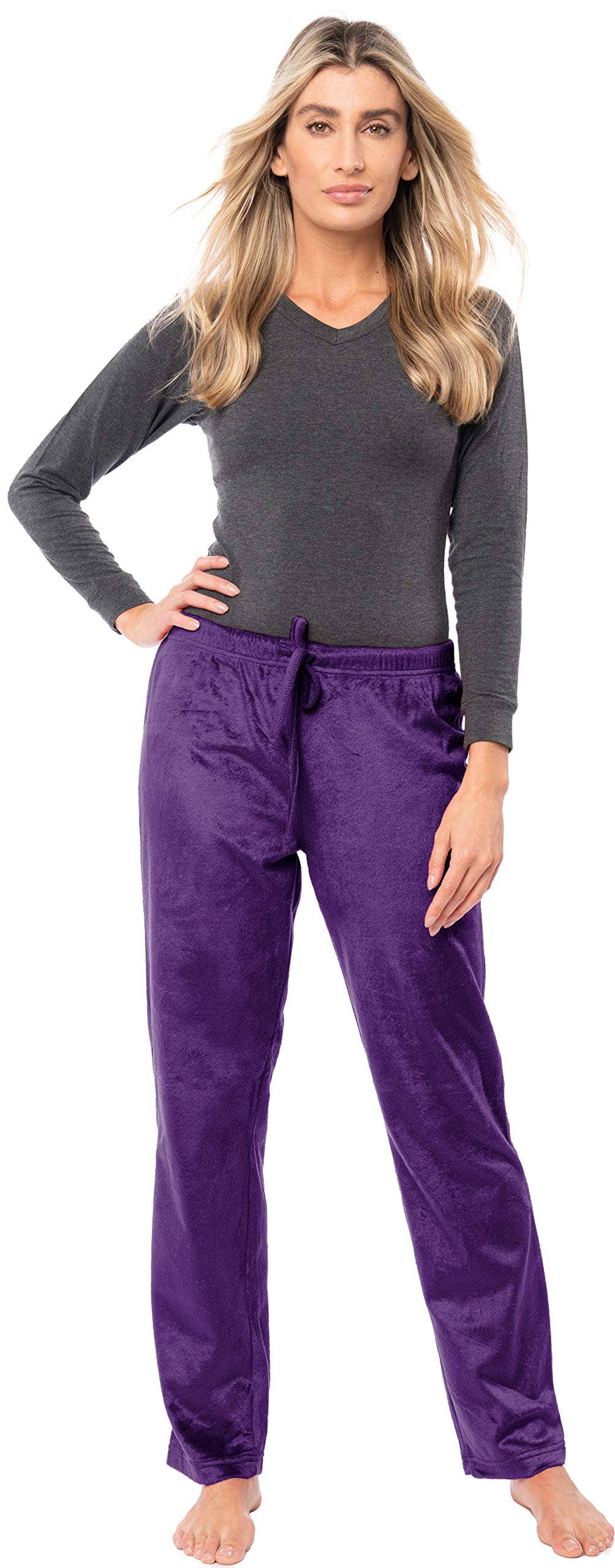 I-Wear Brands - Wholesale Sleepwear Bottom - Women's - Women's Cozy Polar Fleece Pajama & Lounge Pant16