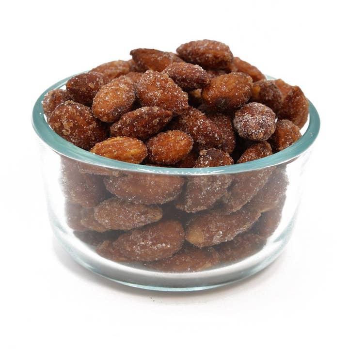 Conundrum Snacks - Wholesale Nuts - Honey Roasted Almonds - 5 Ounce Canister 1