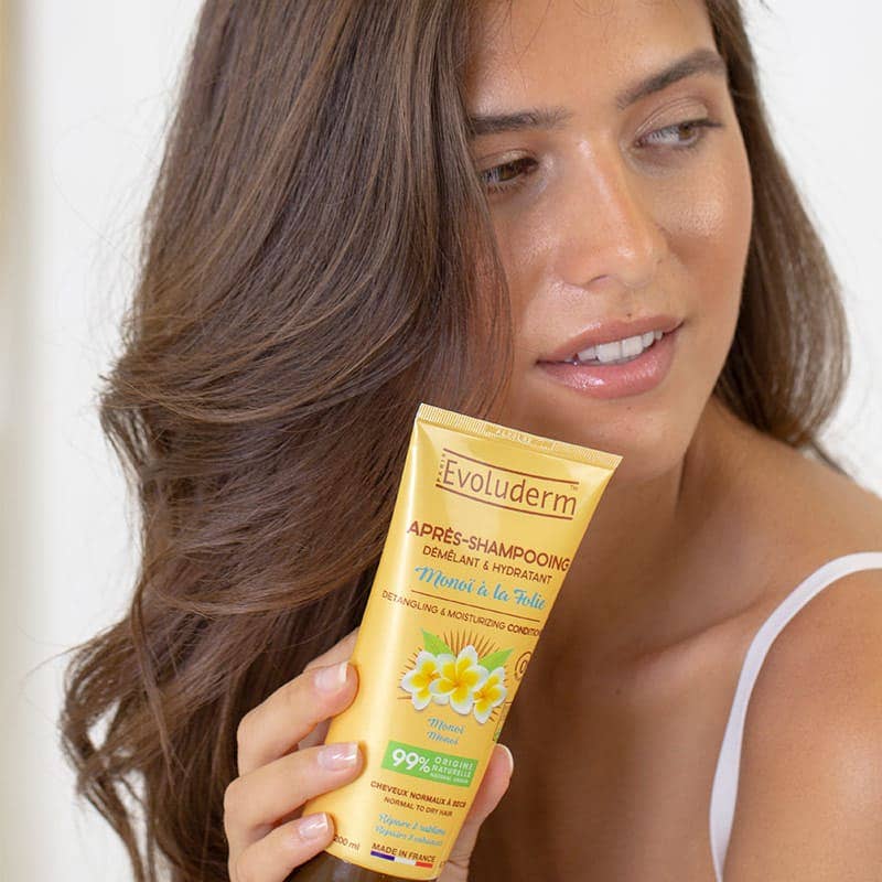 Evoluderm - Wholesale Hair Conditioner - Monoi à la Folie Detangling & Moisturizing Conditioner0