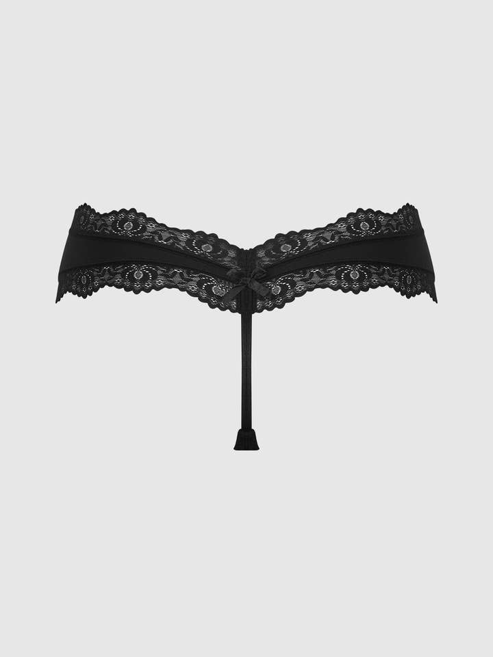 House of Desire - Wholesale Underwear - Women's - VERA MICRO & LACE TRIM G-STRING30