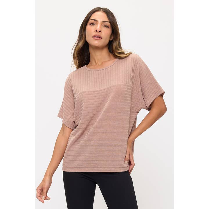 KORTÆRMET LODRET BÆRESTYKKE MANCHET DOLMAN for engroshandel hos Perseption