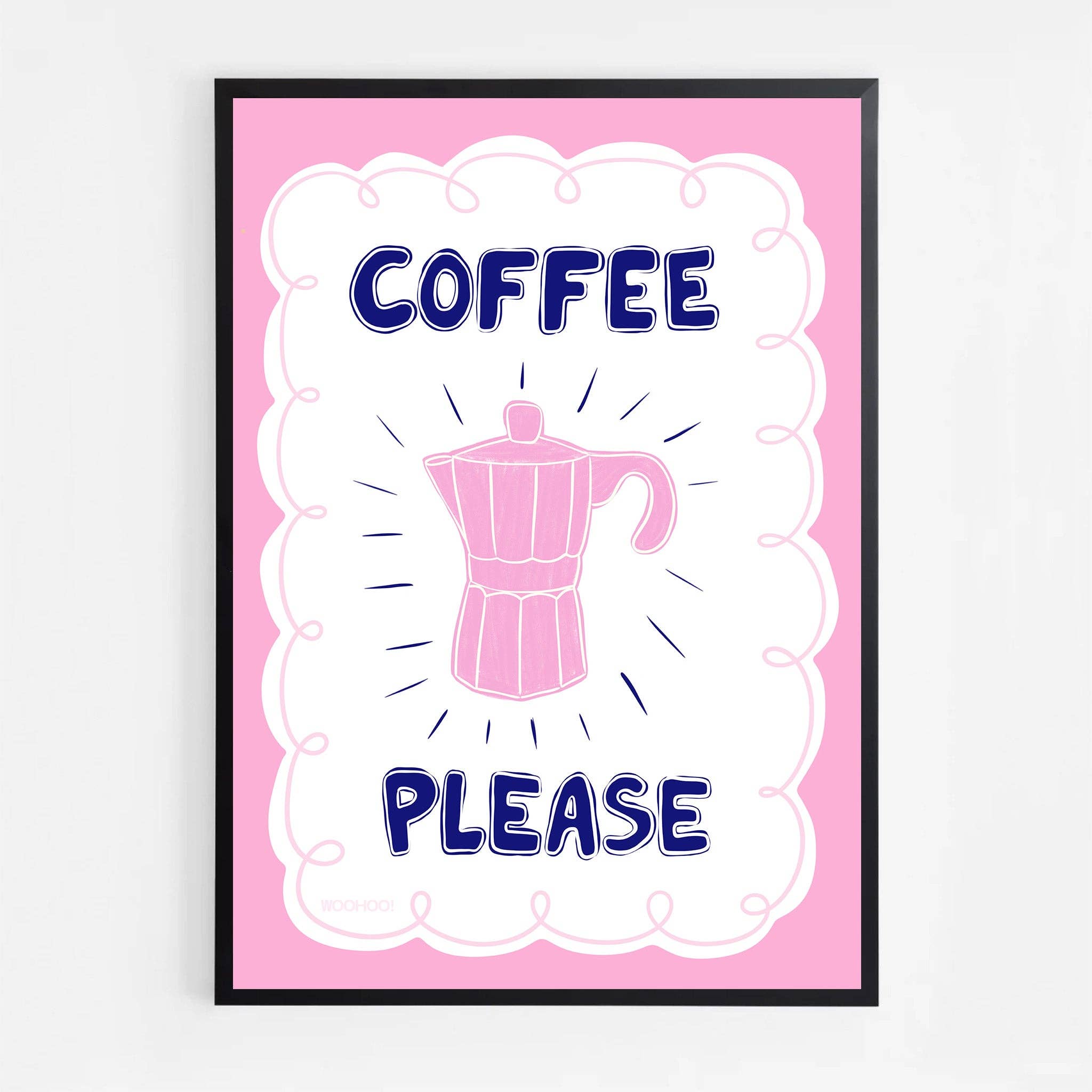 Woo Hoo Prints – wholesale Art print – COFFEE PLEASE PRINT1