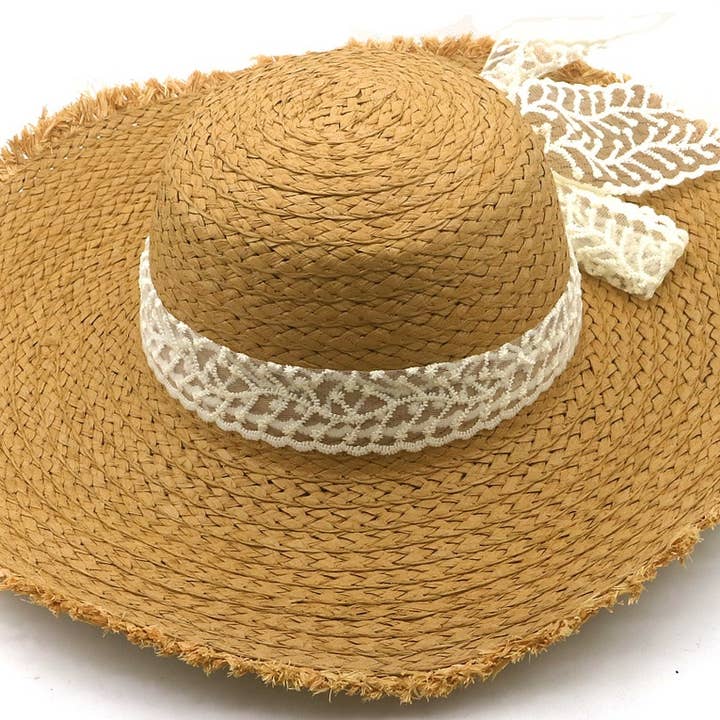 Y-F6.1 HAT1101-002-1 Sommarhatt brun för wholesale av Menga Trading