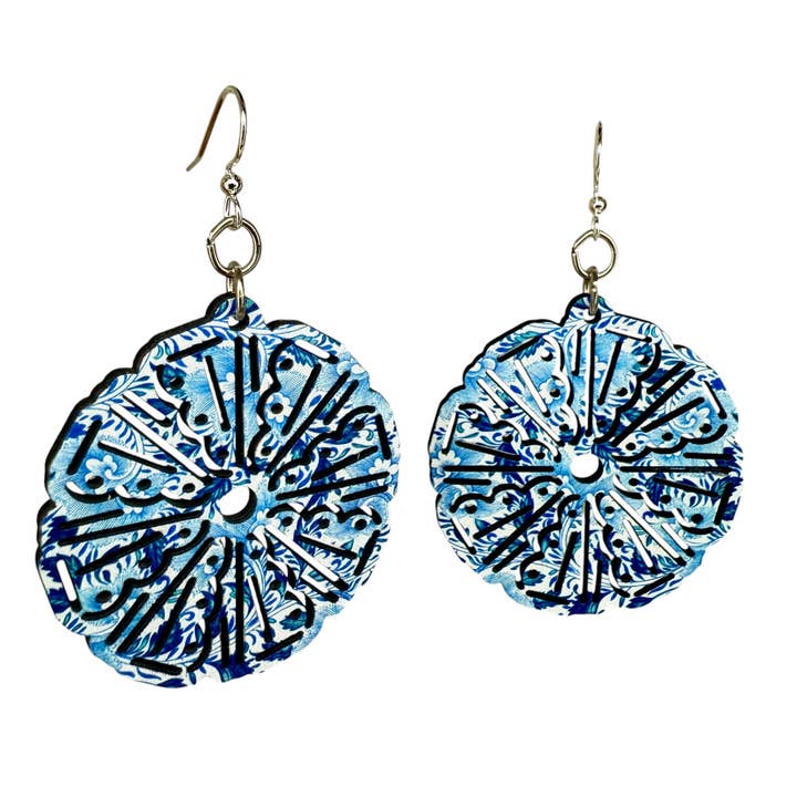 Green Tree Jewelry - Wholesale Dangle Earrings - Moroccan Medallion Earrings #1836