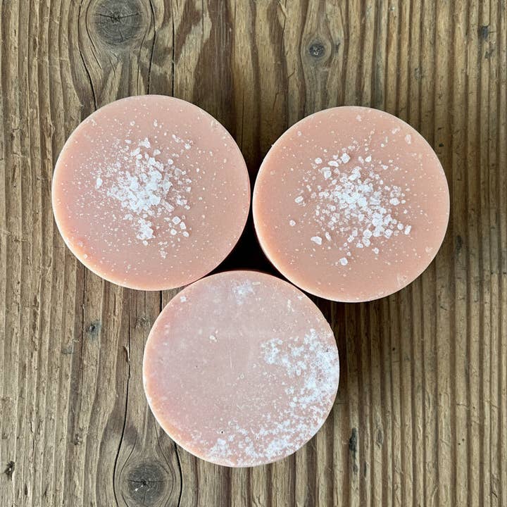 Rough Cut Soap and Sundries – wholesale Bar Soap – Peppermint Drop Pink Himalayan Salt Bar1