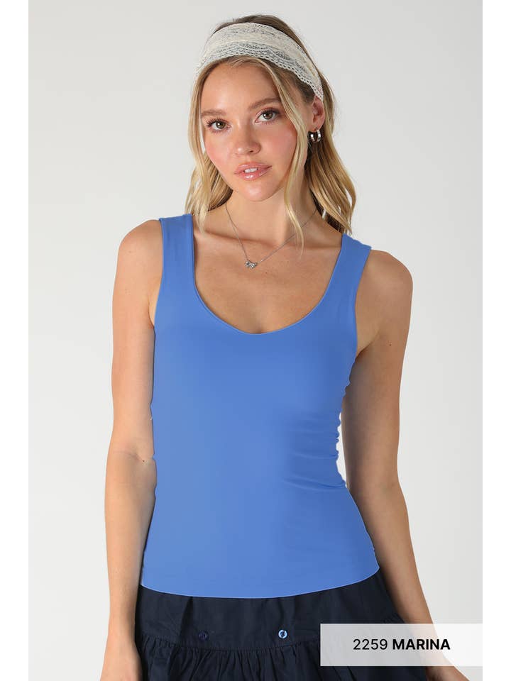 NIKIBIKI - Wholesale Tank Top - Women's - NS8300 - Clean Line Sweet Heart Tank48