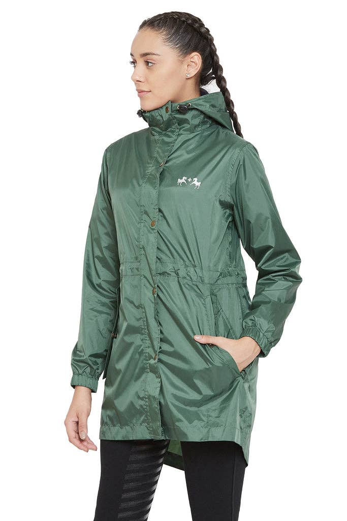 JPC Equestrian - Wholesale Raincoat - Women's - Equine Couture Element Rain Jacket1