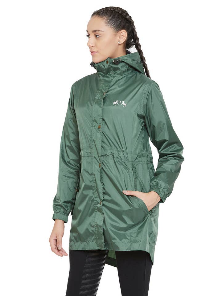 JPC Equestrian - Wholesale Raincoat - Women's - Equine Couture Element Rain Jacket1