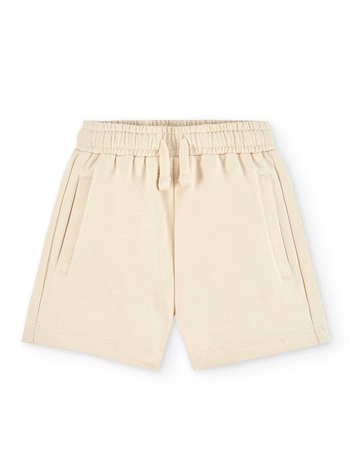 Bermuda de menino bege por atacado de Charanga