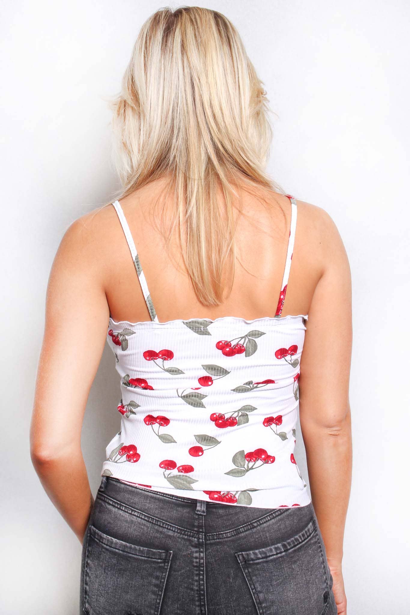 Good Stuff Apparel - Wholesale Tank Top - Women's - Women's Sleeveless Spaghetti Strap Printed Top3