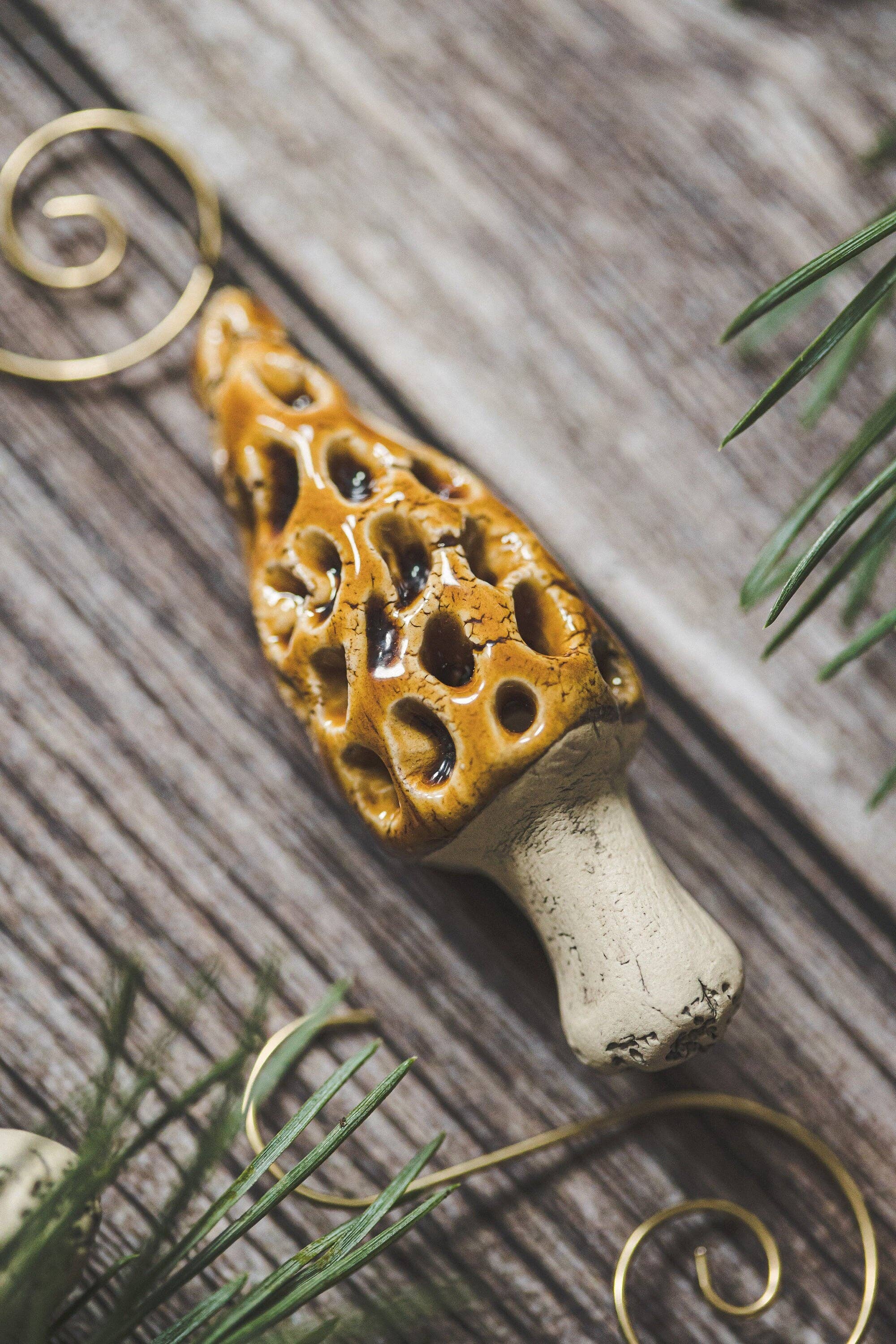 Danutė Murauskienė - Wholesale Ornament Set - Vintage morel mushrooms4