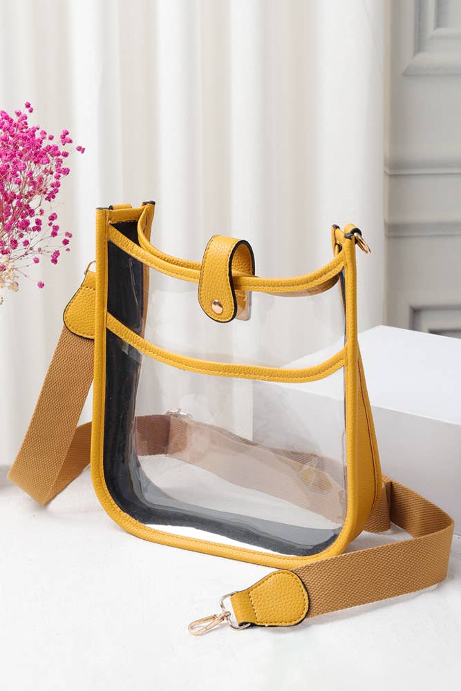 Hana – wholesale Crossbody bag – Women's – Clear Stadium Crossbody Bag4