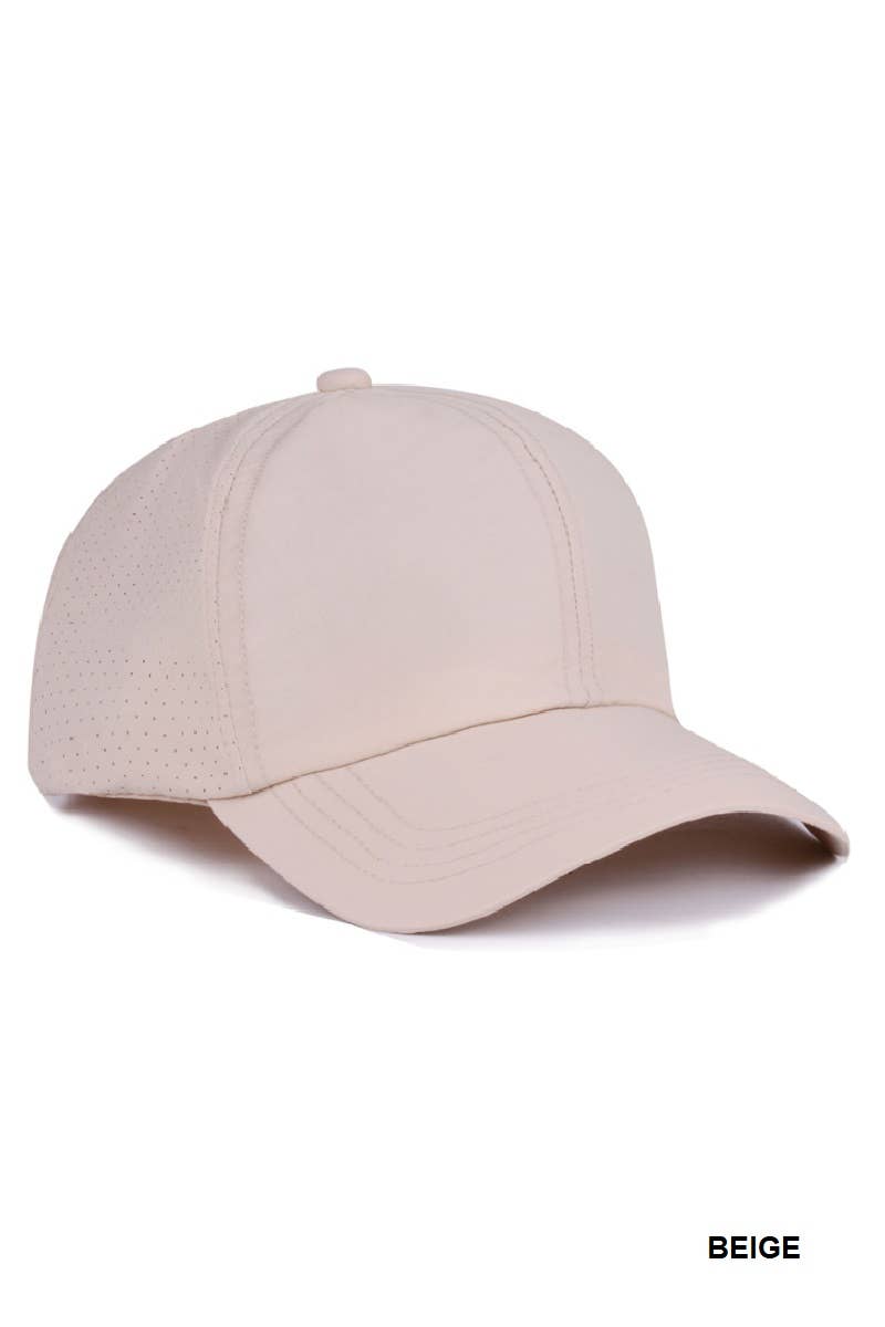 42POPS - Wholesale Baseball Cap - Women&#x27;s - ..0806 Criss Cross Ponytail Baseball Cap Mesh side SI-285499
