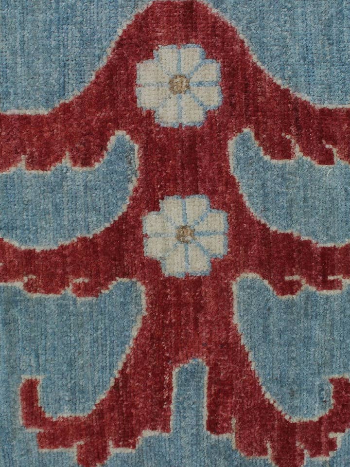 Aria Coley Blue/Ivory Rug, 9'9" x 13'7" for wholesale by Noori Rug