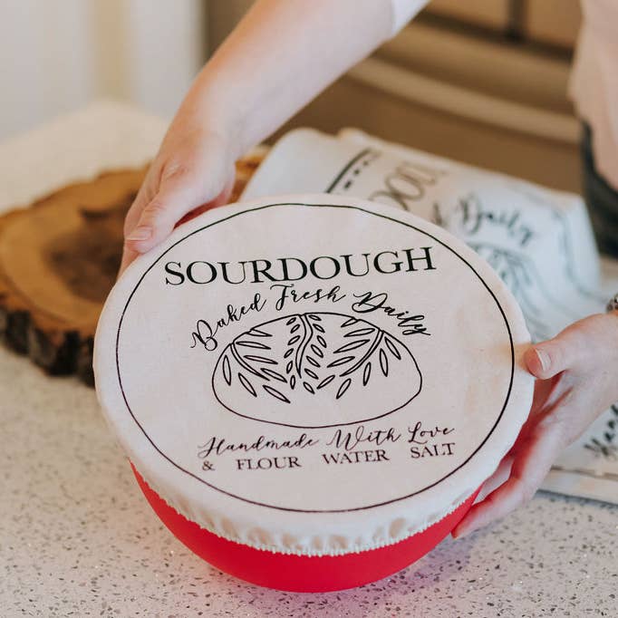 Coated Bowl Cover/Sourdough/Large 10'/Food Storage for wholesale by Your Green Kitchen