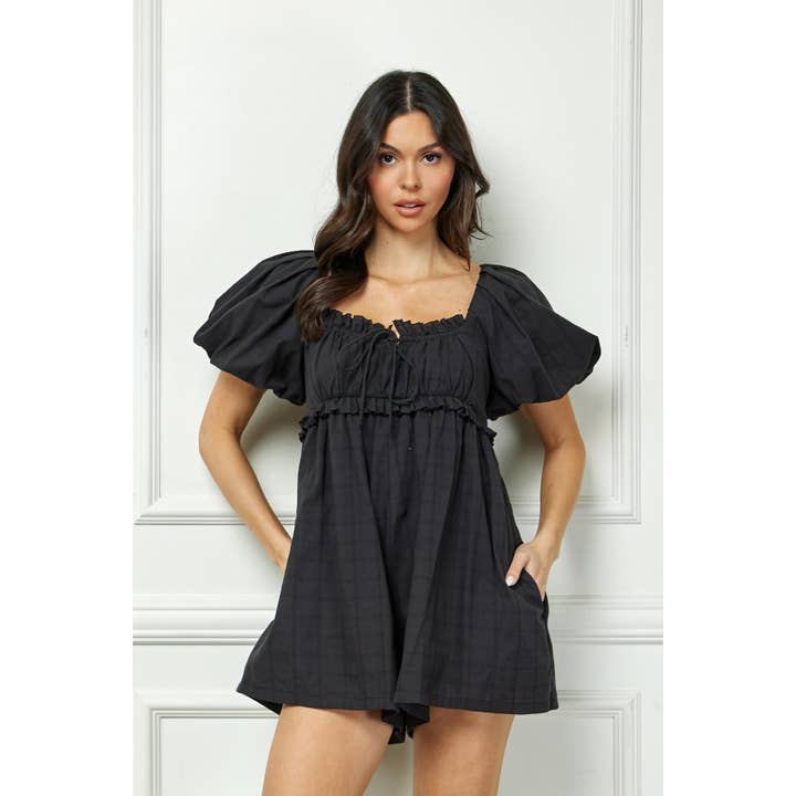 Romper met pofmouwen voor wholesale door Veveret