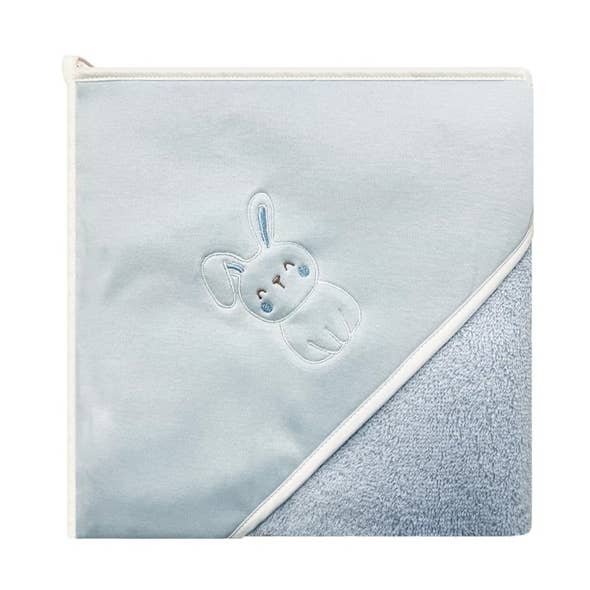 Toalha Banho Rabbit 80x80 por atacado de Blue Kids