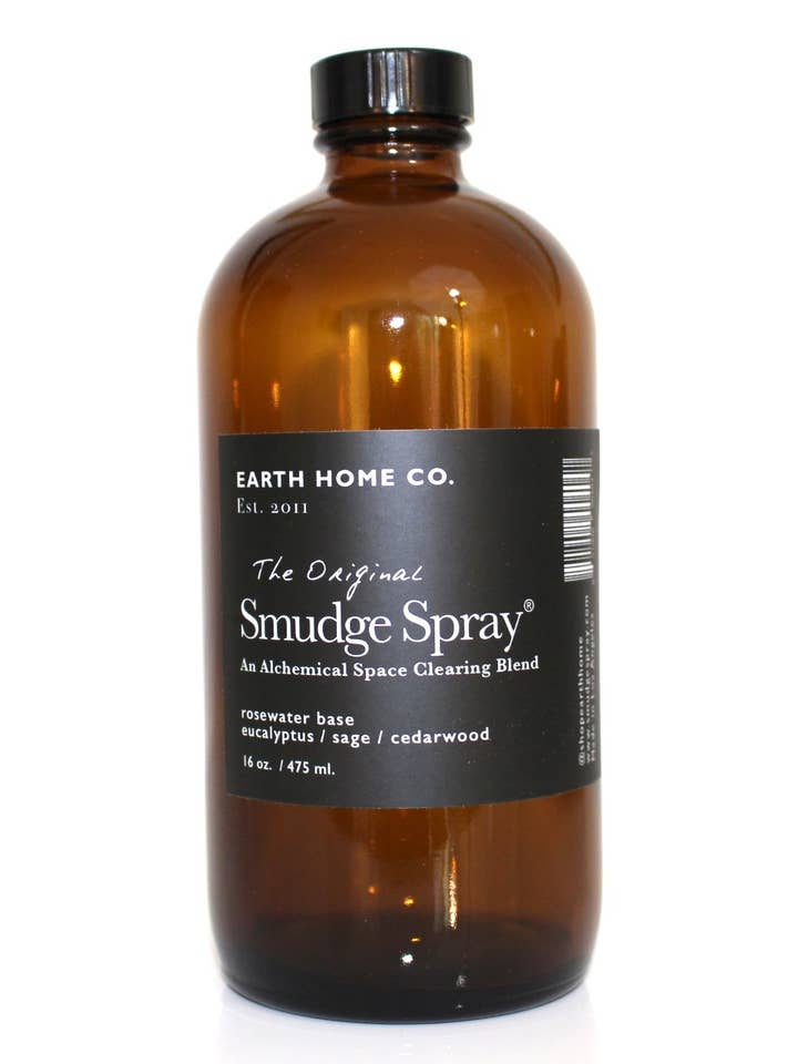 Spray anti-taches - 16 oz. pour la vente par Earth Home Smudge Spray